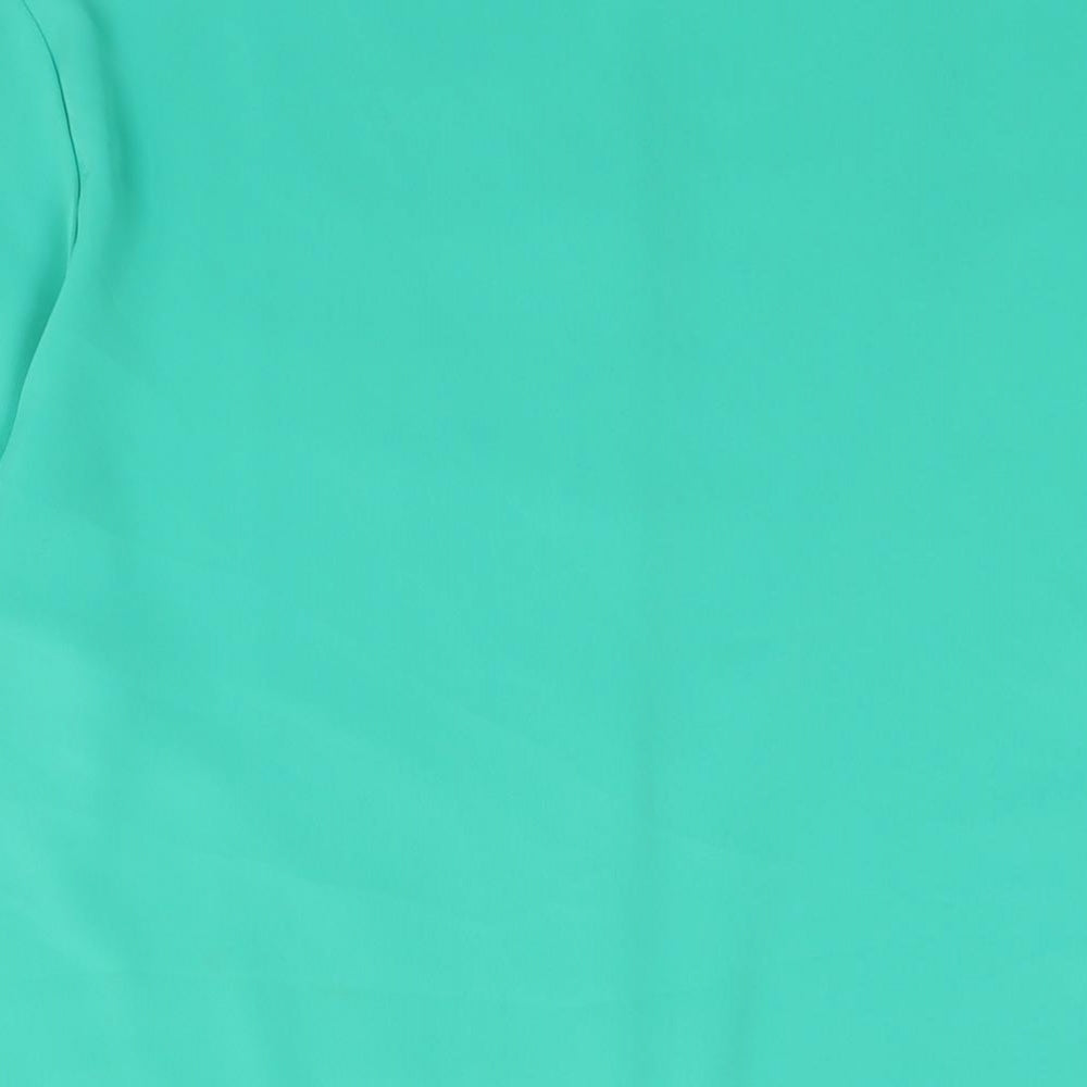Lidiana Fenetti Womens Green Polyester Basic Blouse Size 16 Round Neck - Vintage