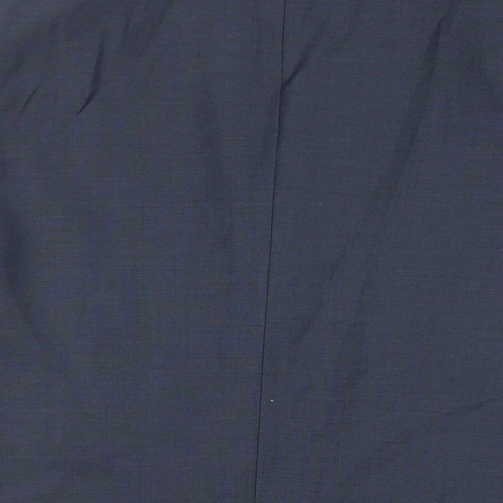 Marks & Spencer Mens Blue Wool Jacket Suit Jacket Size 40 Regular