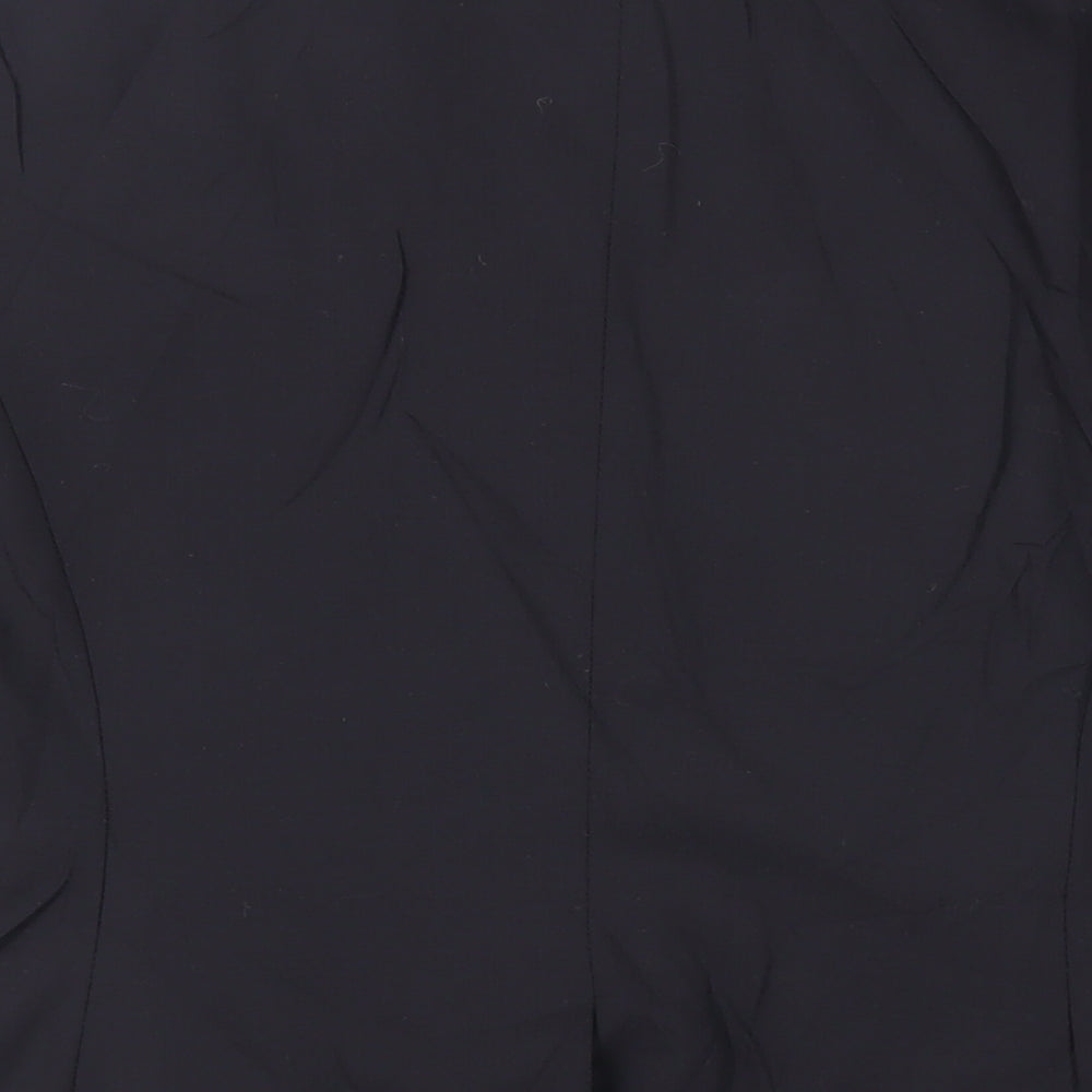Disley Womens Black Jacket Blazer Size 12 Button