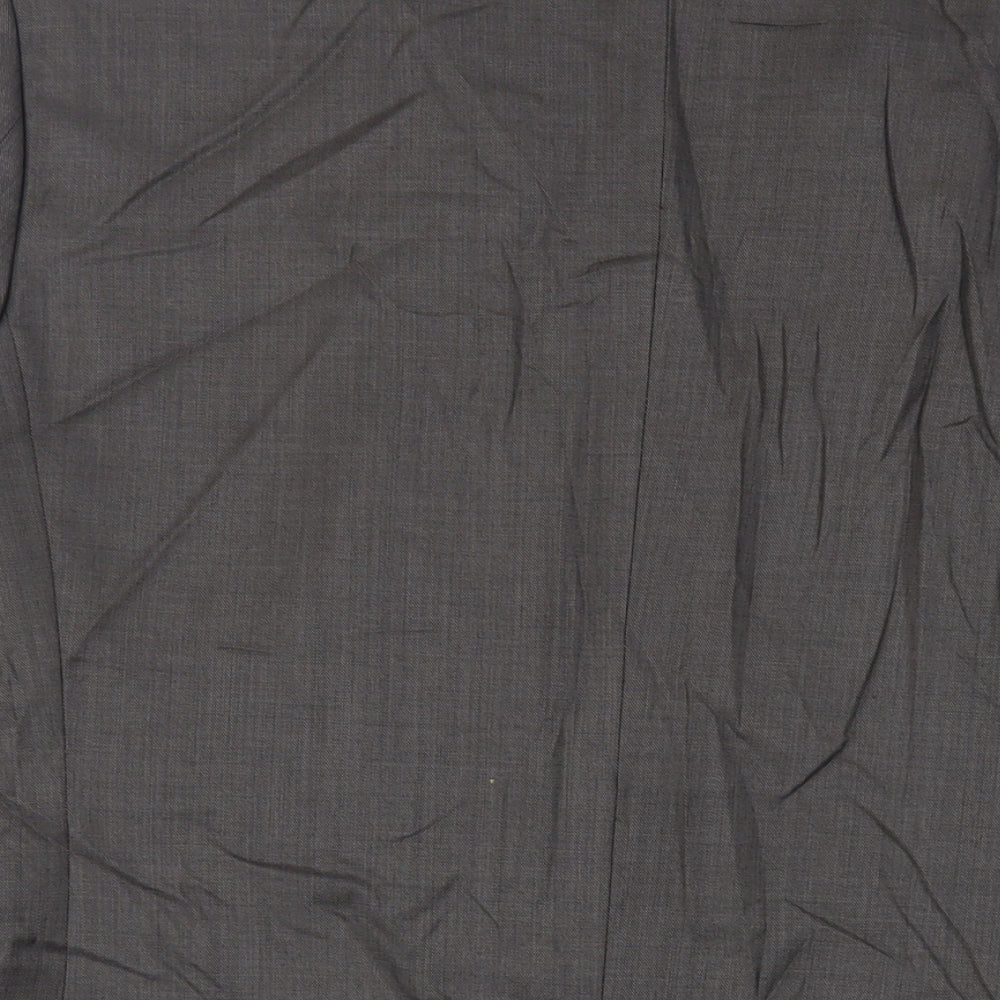 Marks & Spencer Mens Grey Wool Jacket Suit Jacket Size 40 Regular