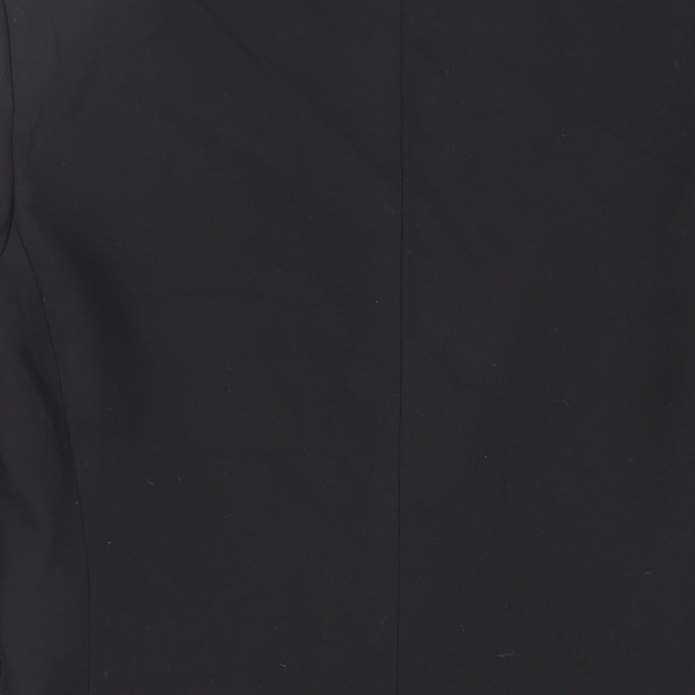 NEXT Mens Black Polyester Jacket Suit Jacket Size 36 Regular
