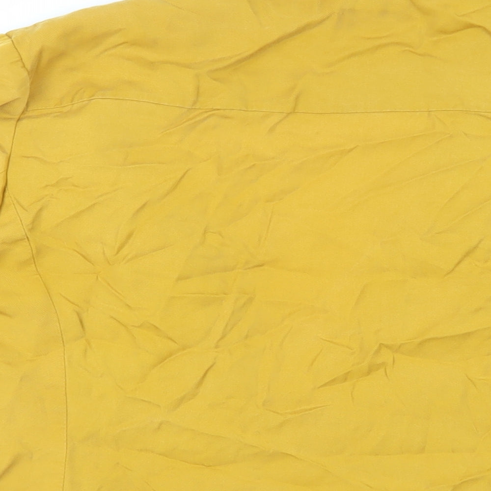 Marks & Spencer Womens Yellow Jacket Blazer Size 12 - Open