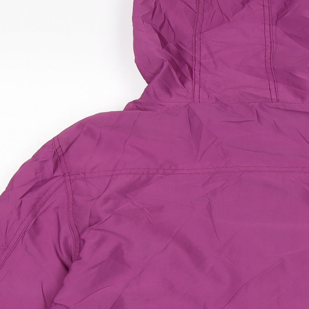 Growing star Womens Pink Anorak Jacket Size M Zip