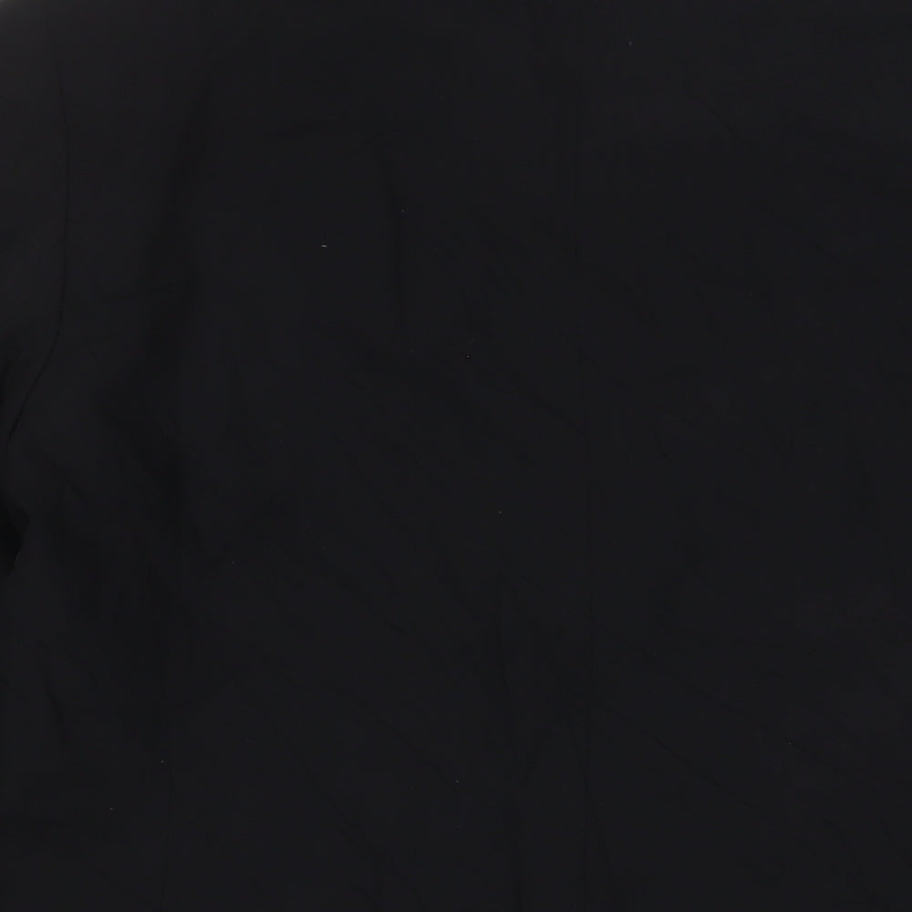 Marks & Spencer Womens Black Jacket Size 10 Zip