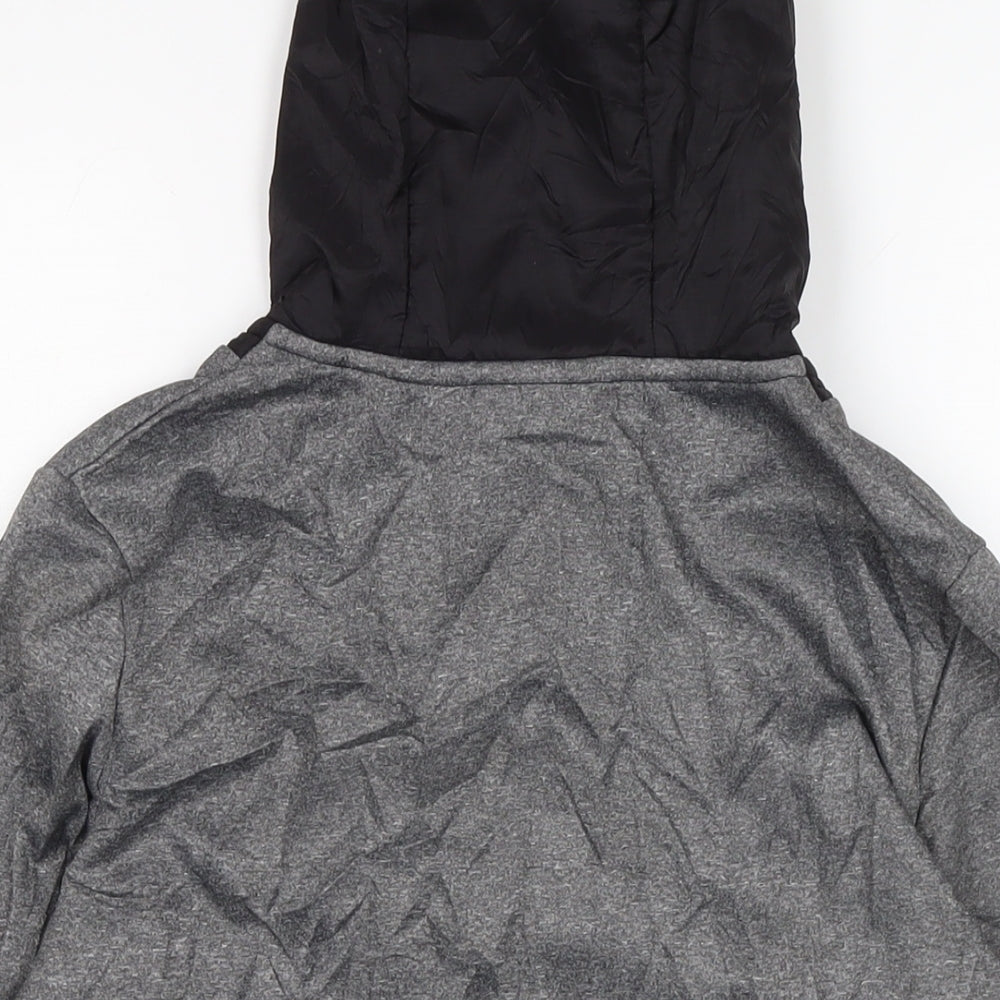 Supply & Demand Co. Boys Grey Polyester Pullover Sweatshirt Size 13-14 Years