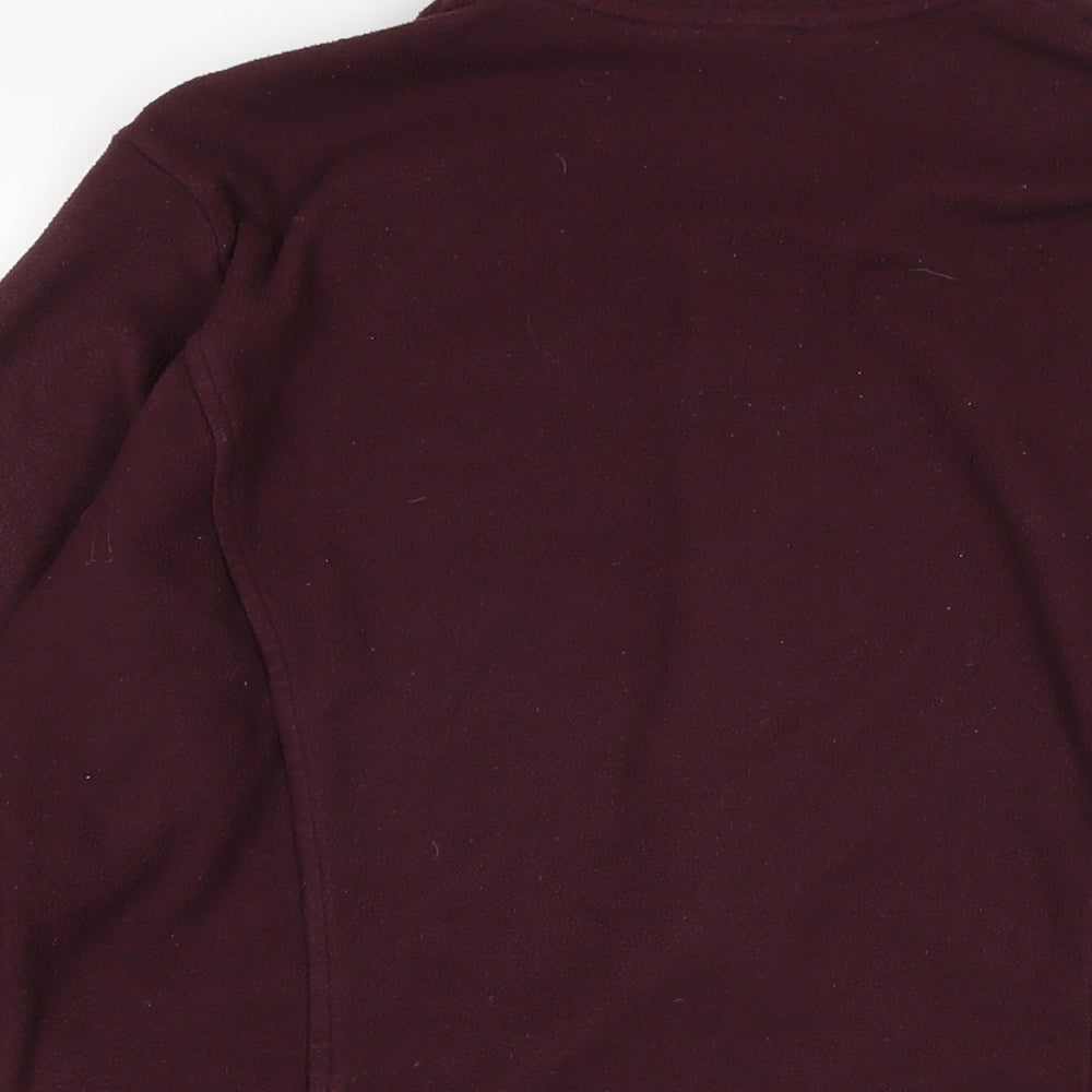 Marks & Spencer Womens Red Jacket Size 12 Zip