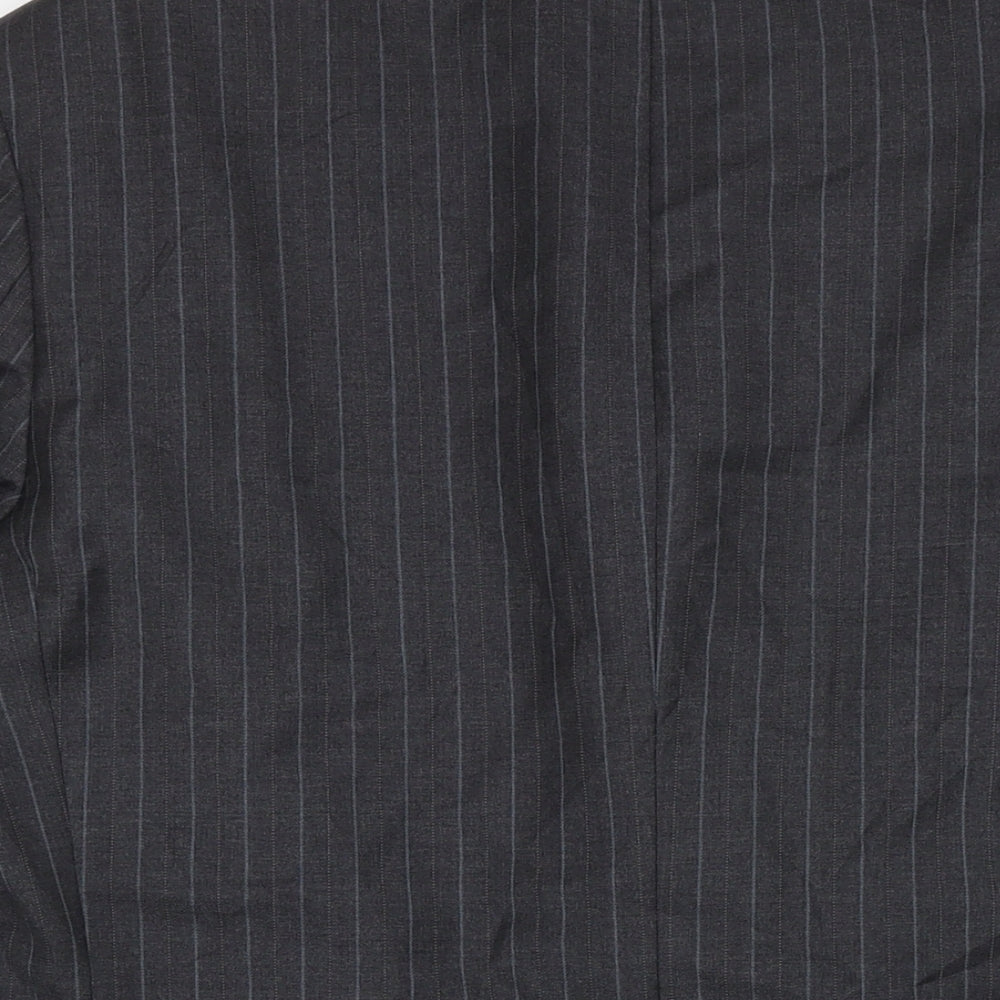 Marks & Spencer Mens Grey Wool Jacket Suit Jacket Size 36 Regular
