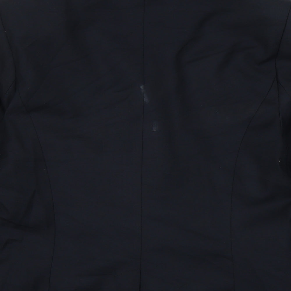 NEXT Womens Blue Jacket Size 12 Button