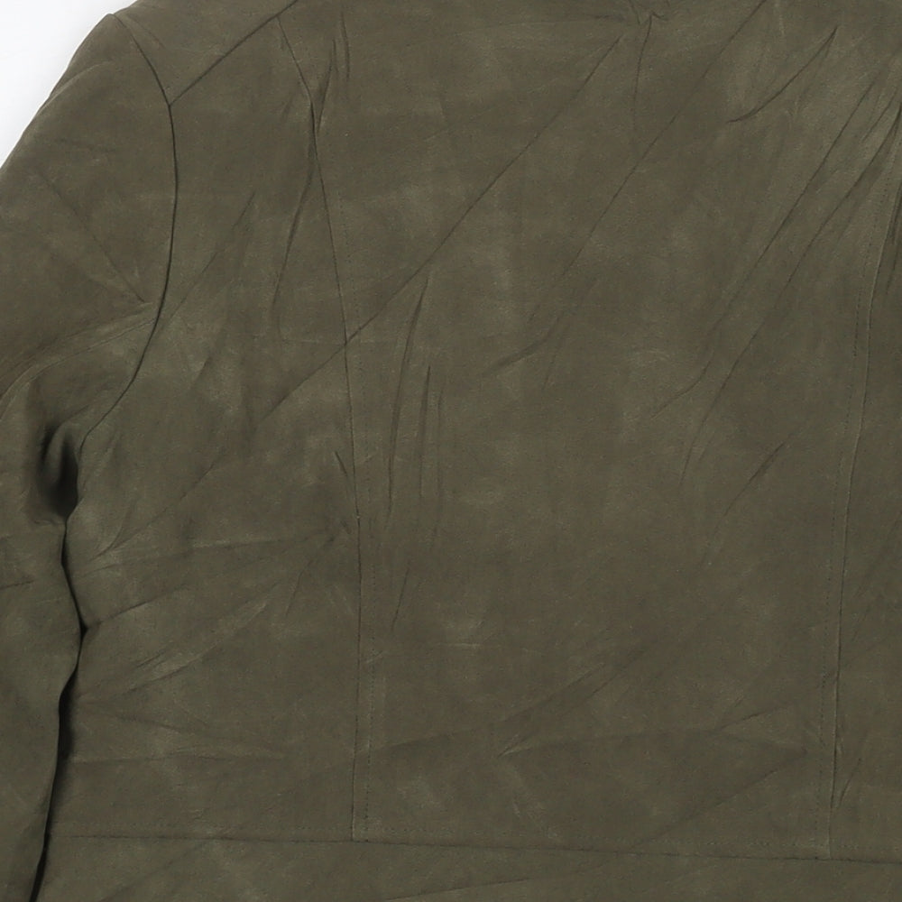 EWM Womens Green Jacket Size 10 Zip