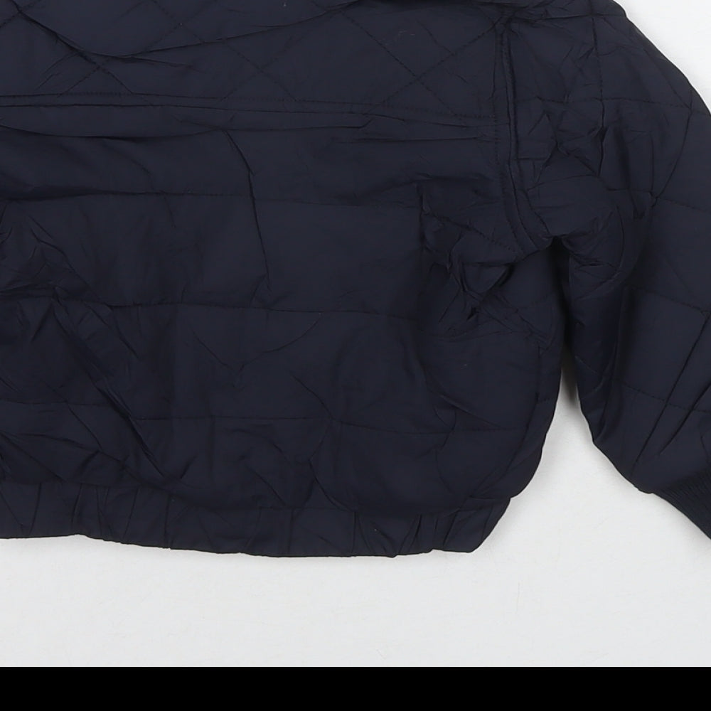 Marks & Spencer Boys Blue Jacket Size 2-3 Years Zip