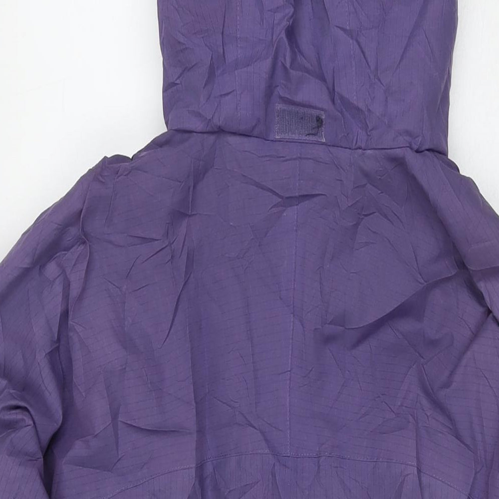 Jack Turphy Womens Purple Jacket Size 12 Zip - Technical