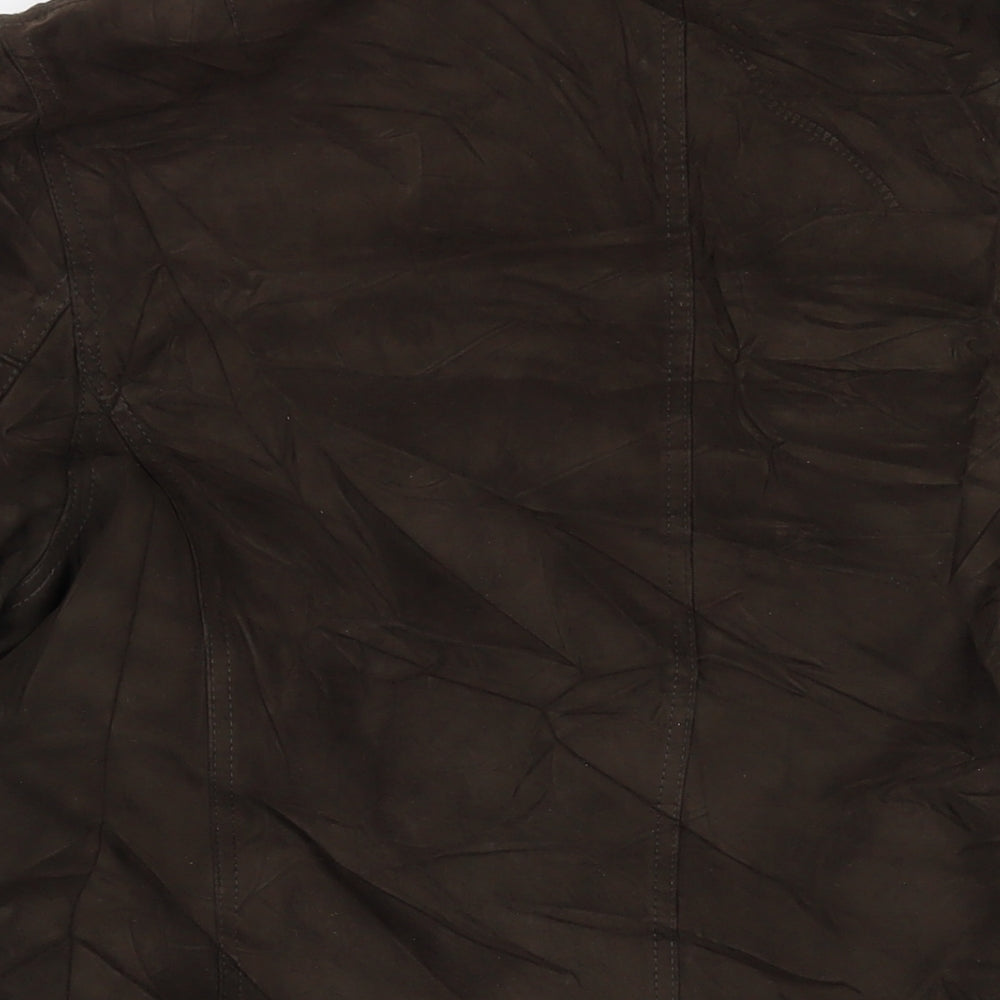 Marks & Spencer Mens Brown Jacket Coat Size M Zip