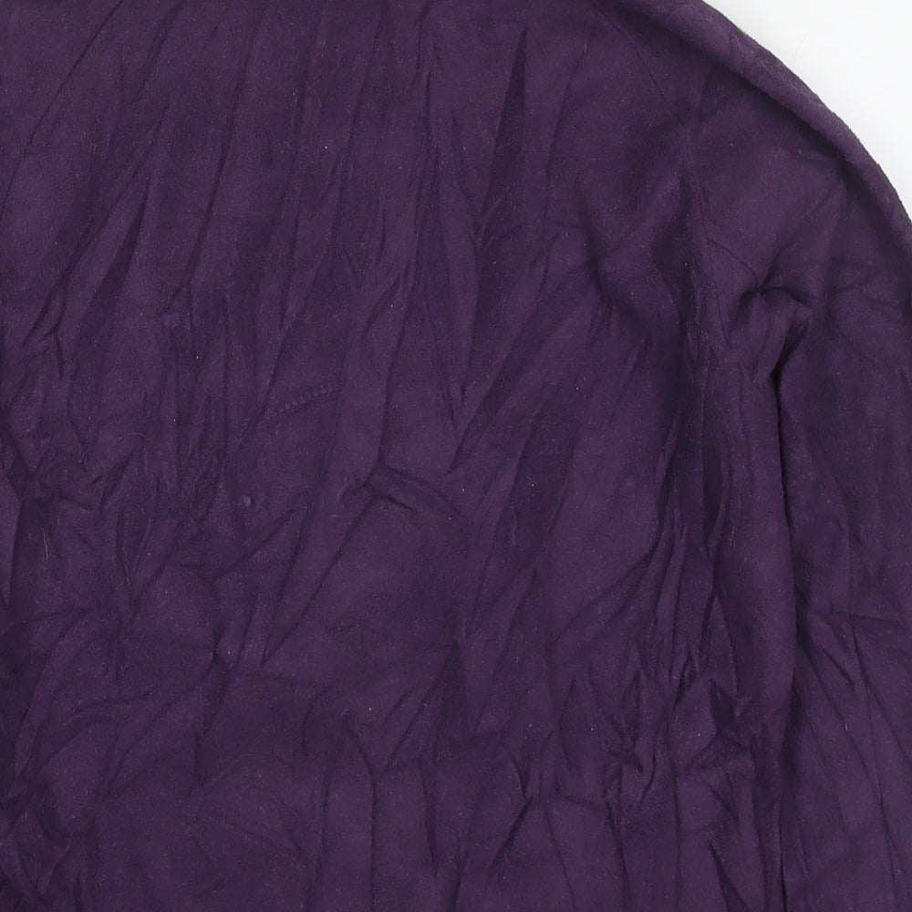 Quechua Womens Purple Polyester Pullover Sweatshirt Size L Pullover