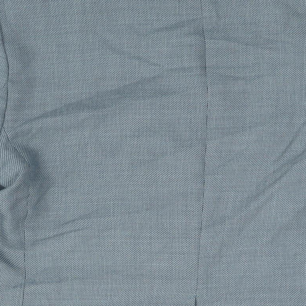 Marks & Spencer Womens Blue Jacket Blazer Size 12 Button
