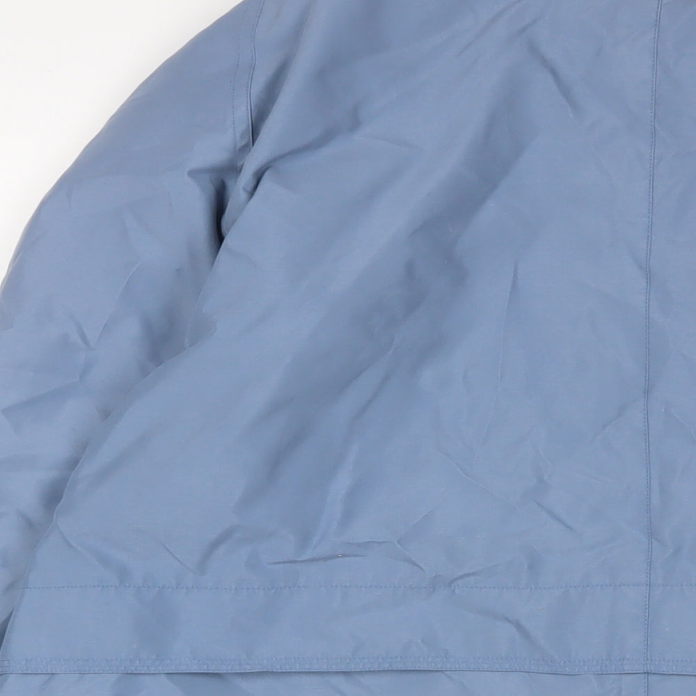 STATURE Womens Blue Jacket Size 18 Zip