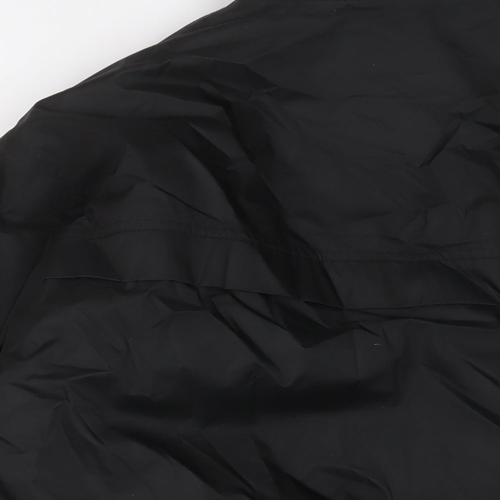 Result Mens Black Jacket Size XL Zip - Embroidered