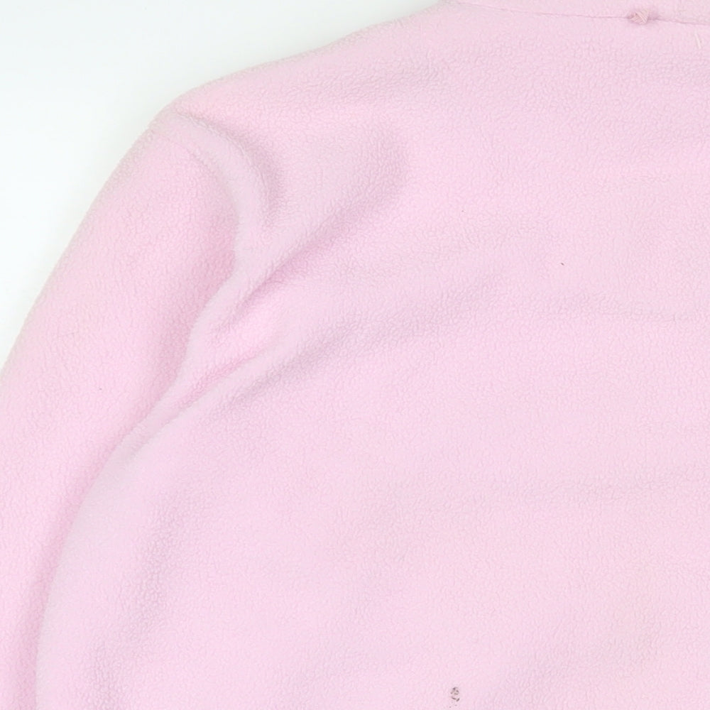 Being Casual Womens Pink Jacket Size 12 Zip