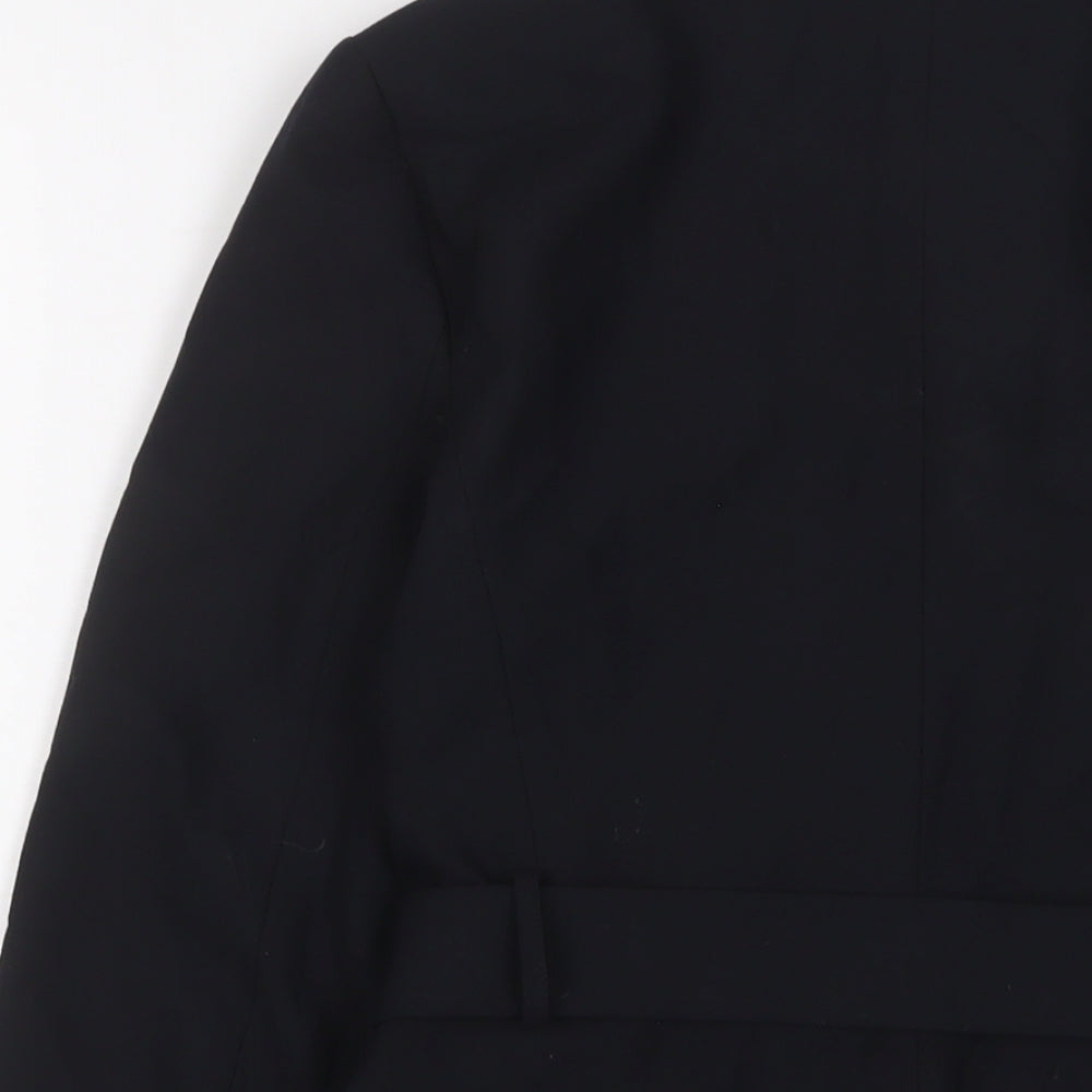 Kookai Womens Black Jacket Blazer Size 12 Button