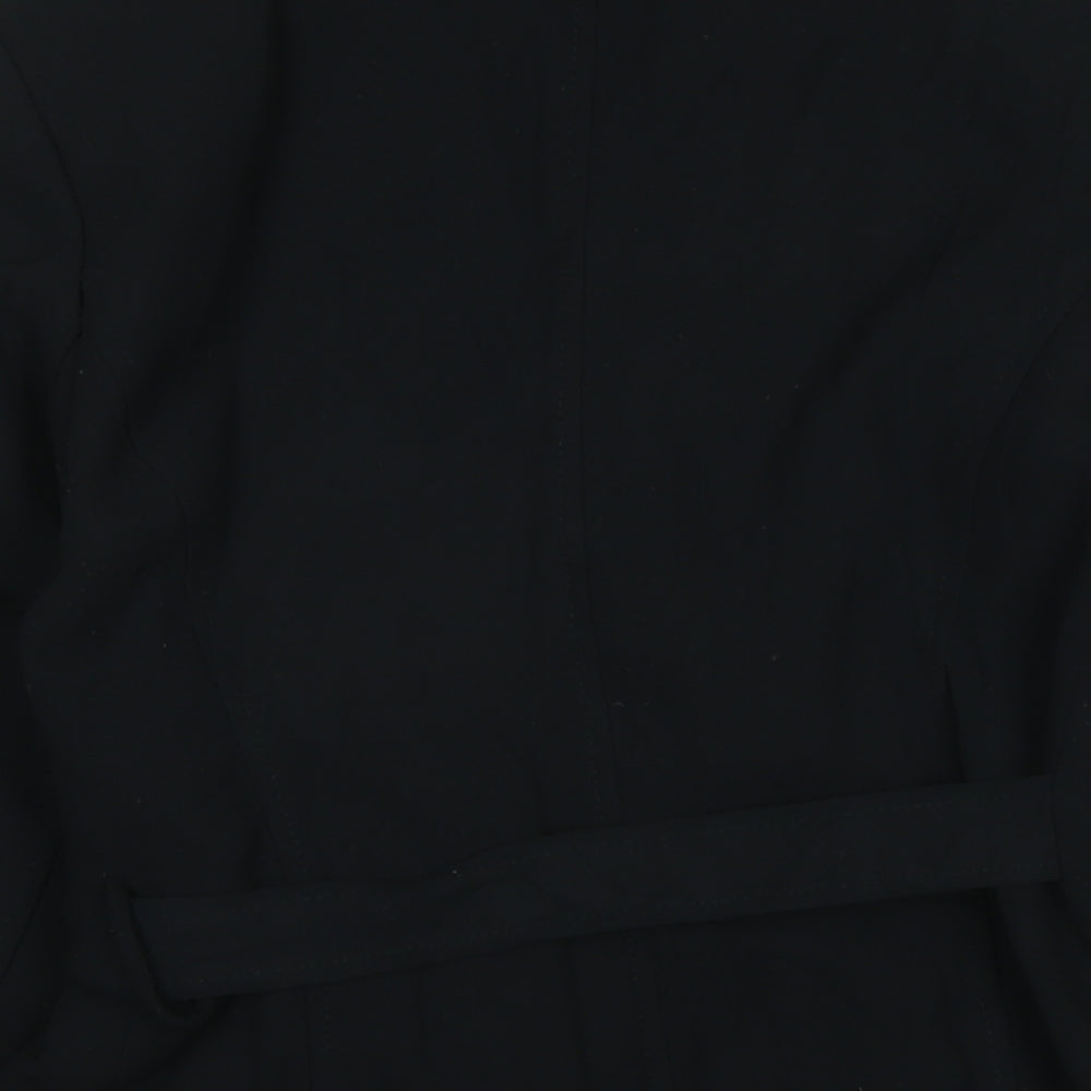 NEXT Womens Black Jacket Size 8 Tie