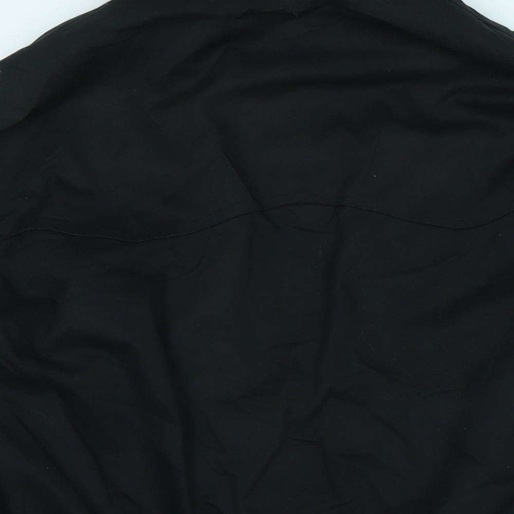 Made in England Mens Black Bomber Jacket Jacket Size 46 Zip