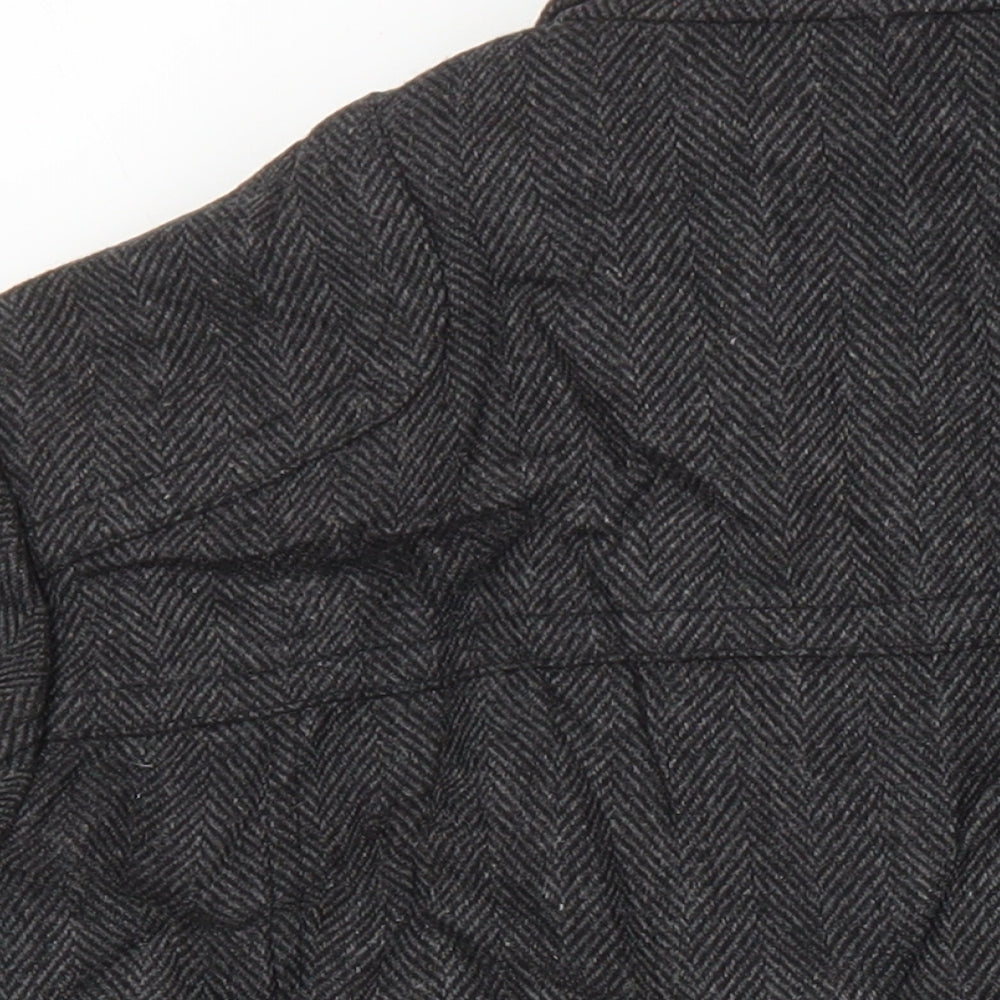 John Lewis Mens Grey Geometric Jacket Size L
