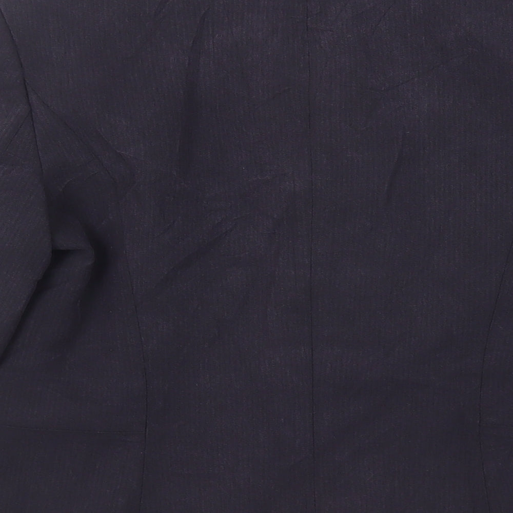 NEXT Womens Blue Jacket Blazer Size 8 Button - Vintage