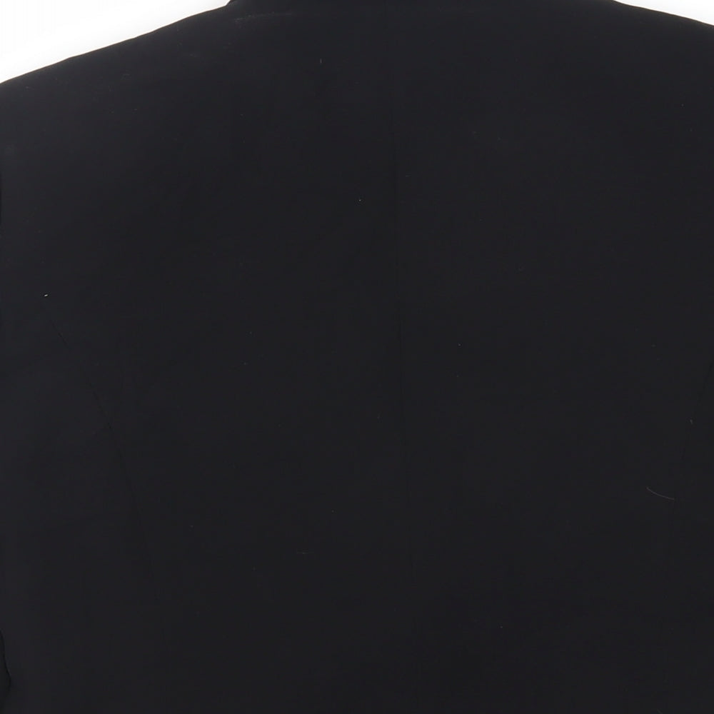 Principles Womens Black Jacket Blazer Size 8 Button