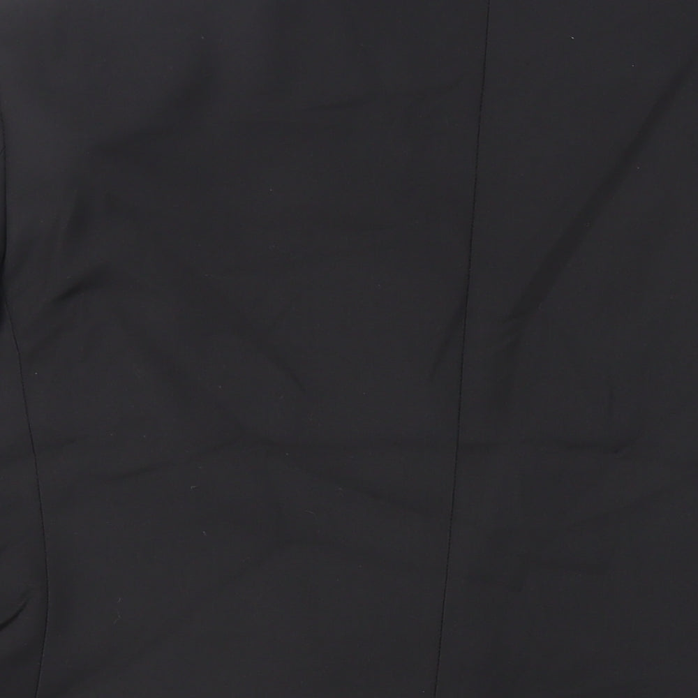 Marks & Spencer Mens Black Polyester Jacket Suit Jacket Size 40 Regular