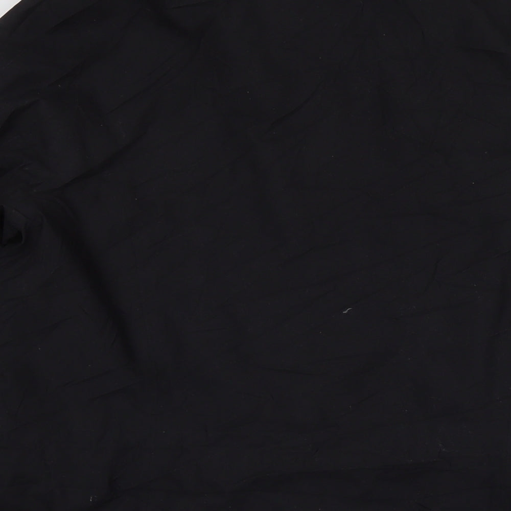 Lands' End Womens Black Jacket Size 10 Zip - Size 10-12