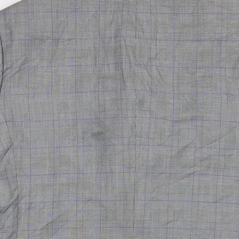 Marks & Spencer Mens Grey Polyester Jacket Suit Jacket Size 40 Regular