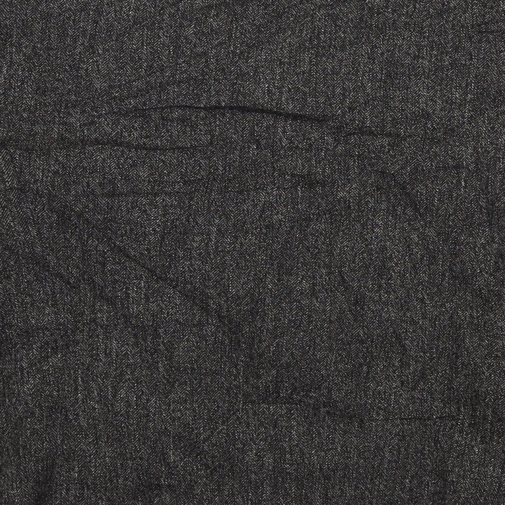 M&Co Womens Grey Jacket Blazer Size 12 Button