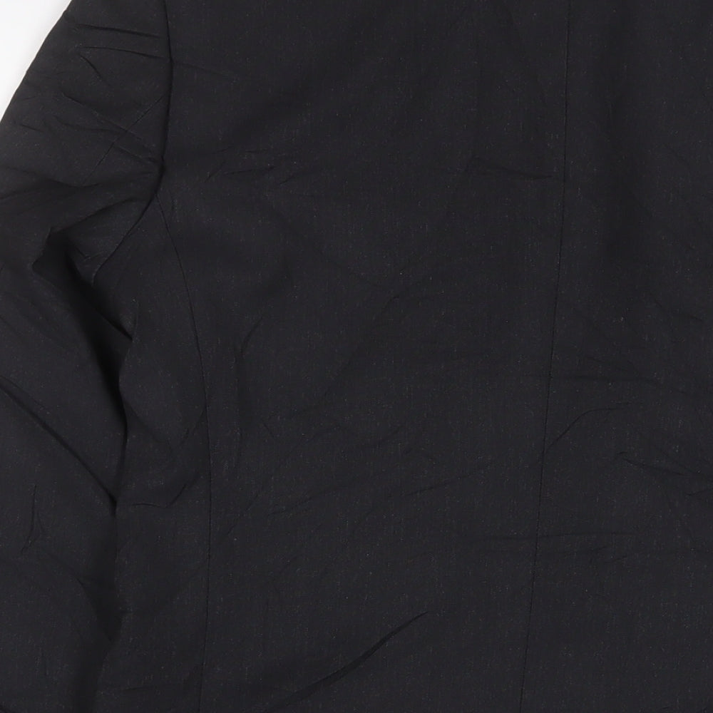 Marks & Spencer Mens Grey Polyester Jacket Suit Jacket Size 34 Regular