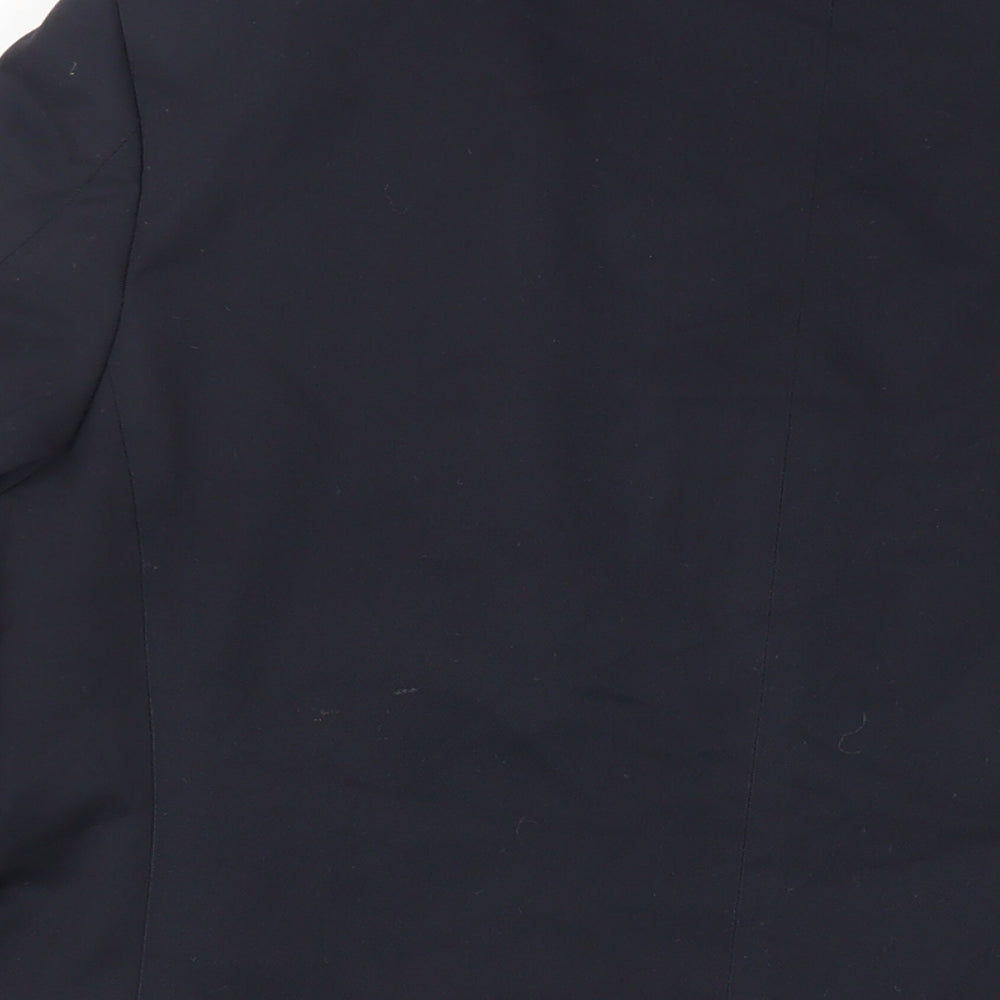 Marks & Spencer Mens Blue Polyester Jacket Suit Jacket Size 40 Regular