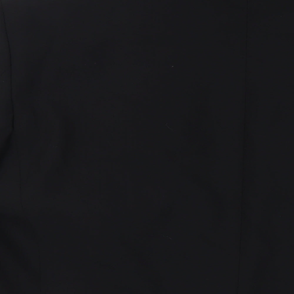 Marks & Spencer Mens Black Polyester Tuxedo Suit Jacket Size 46 Regular