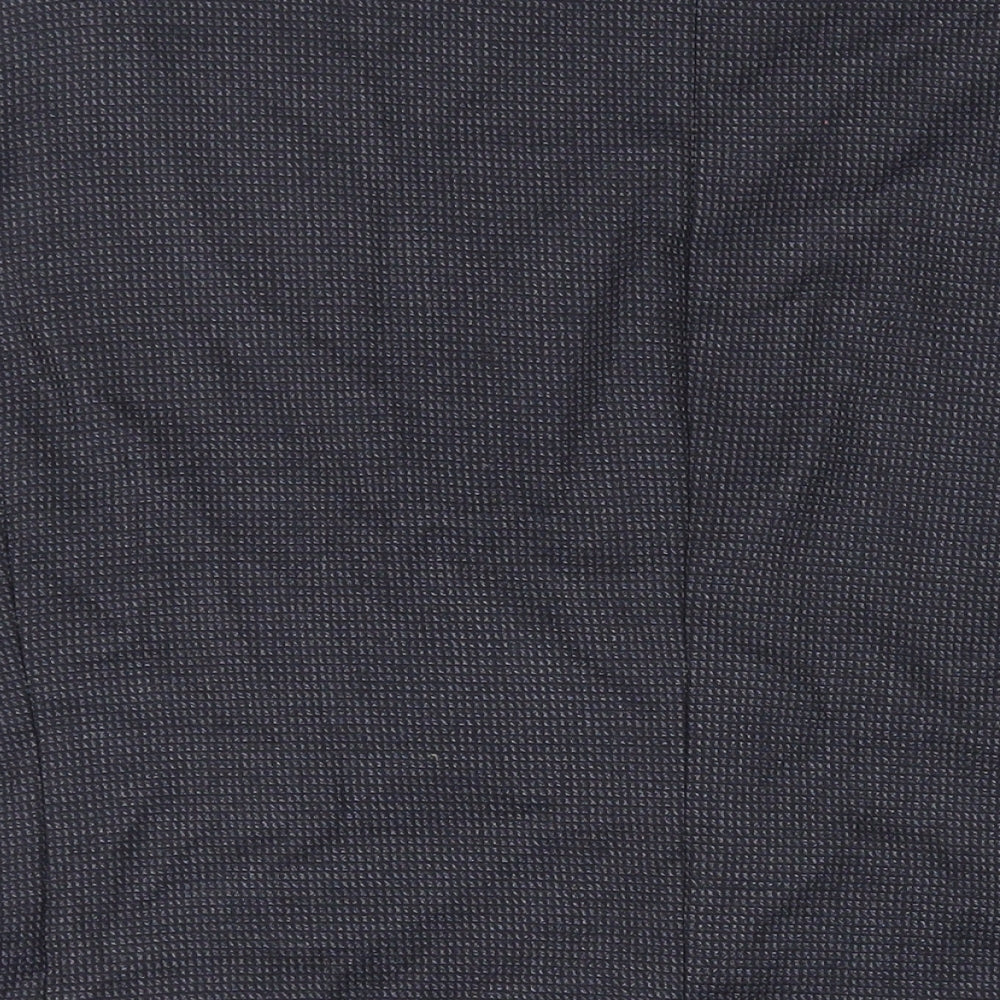 Marks & Spencer Mens Blue Wool Jacket Blazer Size 44 Regular