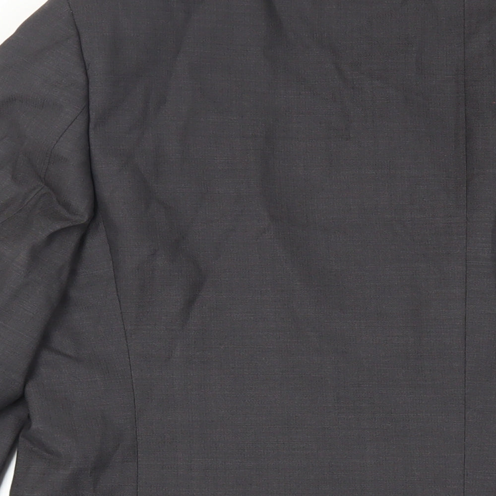 Marks & Spencer Mens Grey Wool Jacket Suit Jacket Size 44 Regular