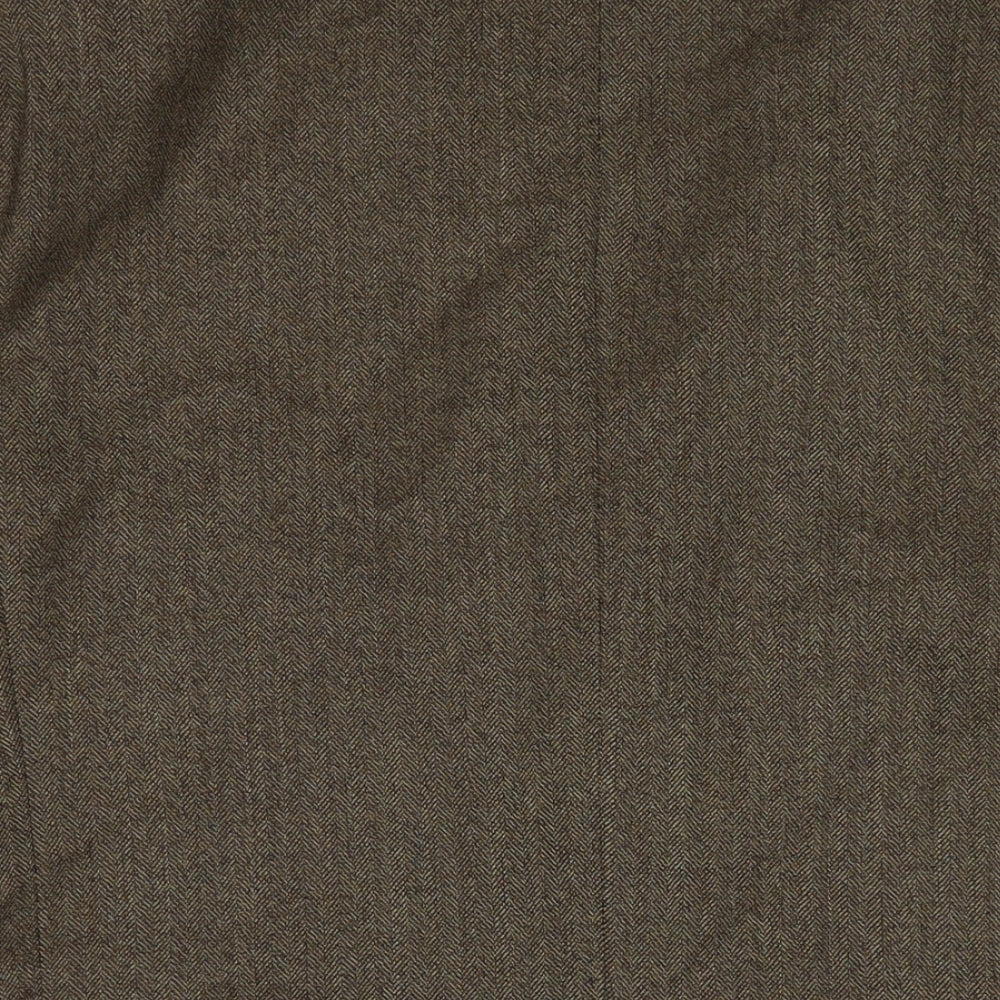Marks & Spencer Mens Brown Wool Jacket Suit Jacket Size 42 Regular