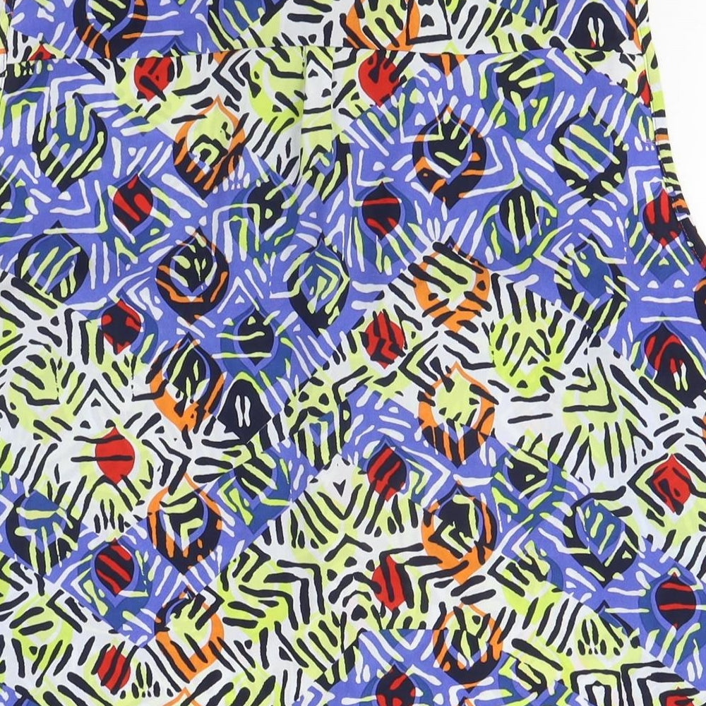 Next Women's Multicoloured L Collared Blouse