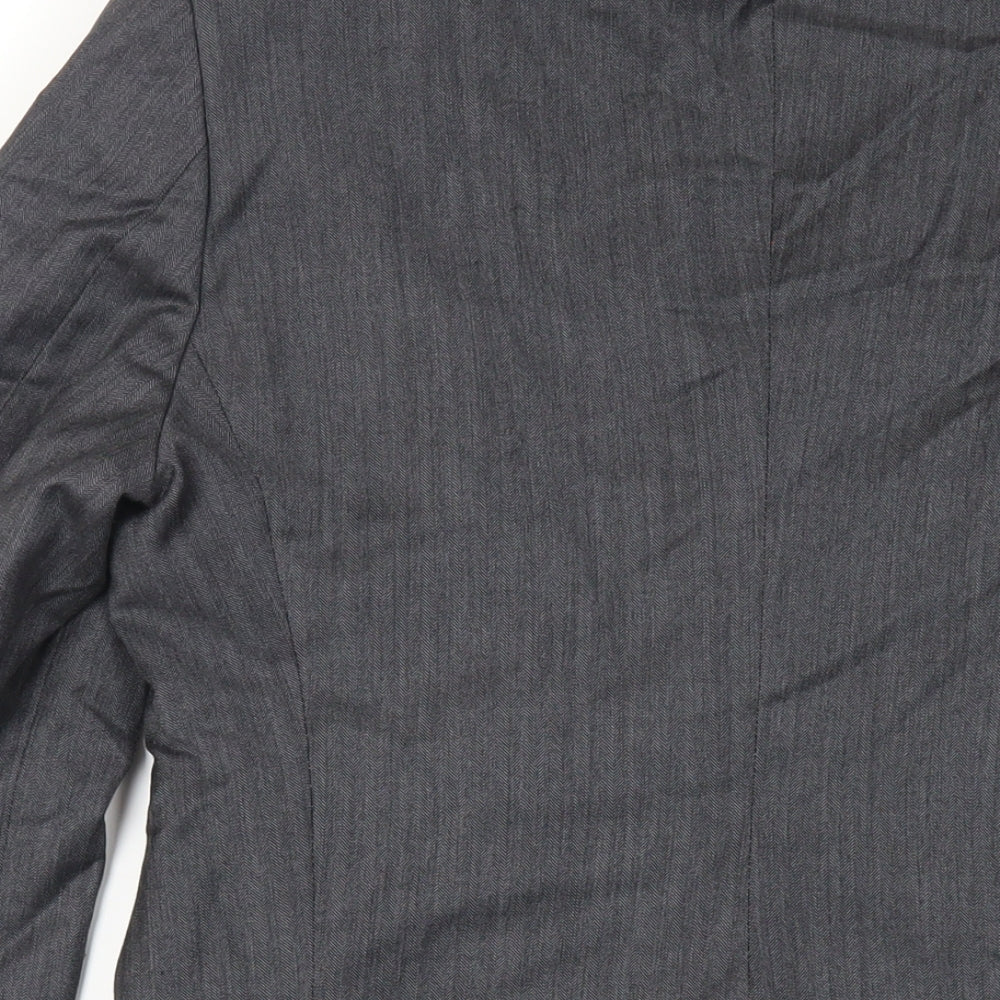 Marks & Spencer Mens Grey Wool Jacket Suit Jacket Size 38 Regular