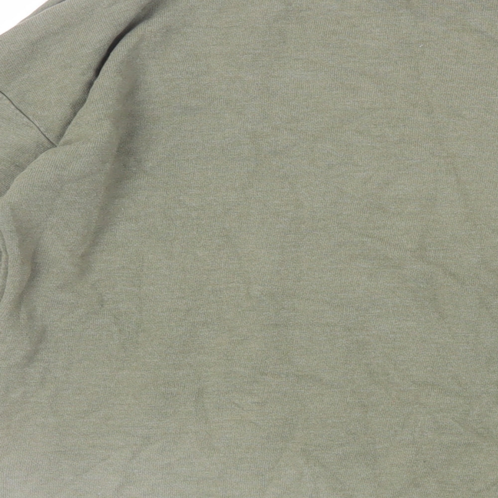 Buffalo Womens Green Cotton Pullover Sweatshirt Size M Pullover
