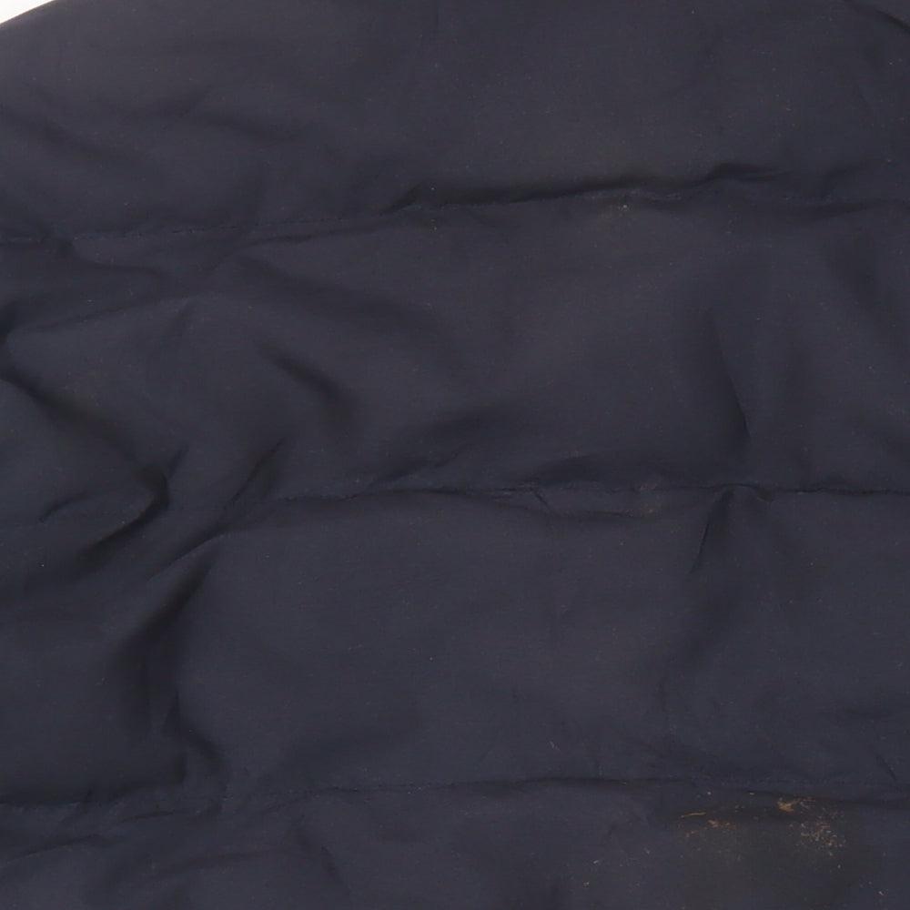 Ocean Bay Mens Black Puffer Jacket Jacket Size XL Zip