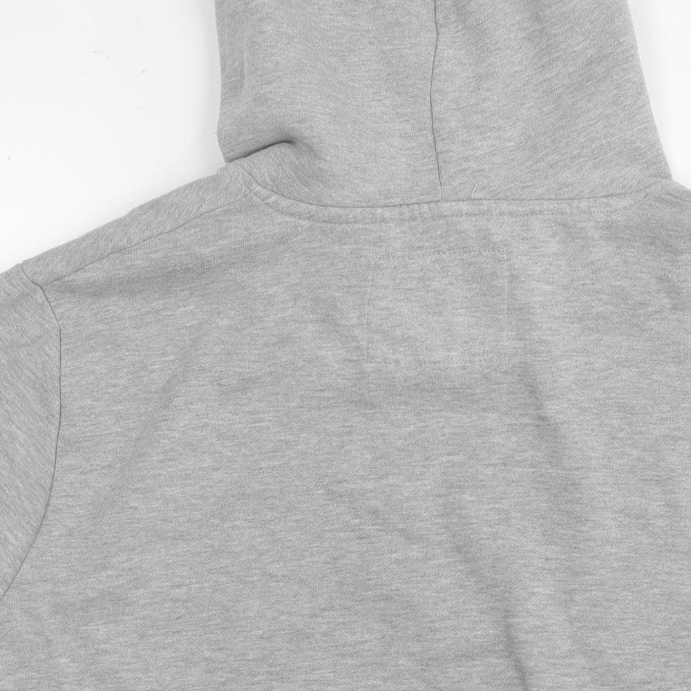 Authentic Mens Grey Cotton Pullover Hoodie Size XL - Pro-League