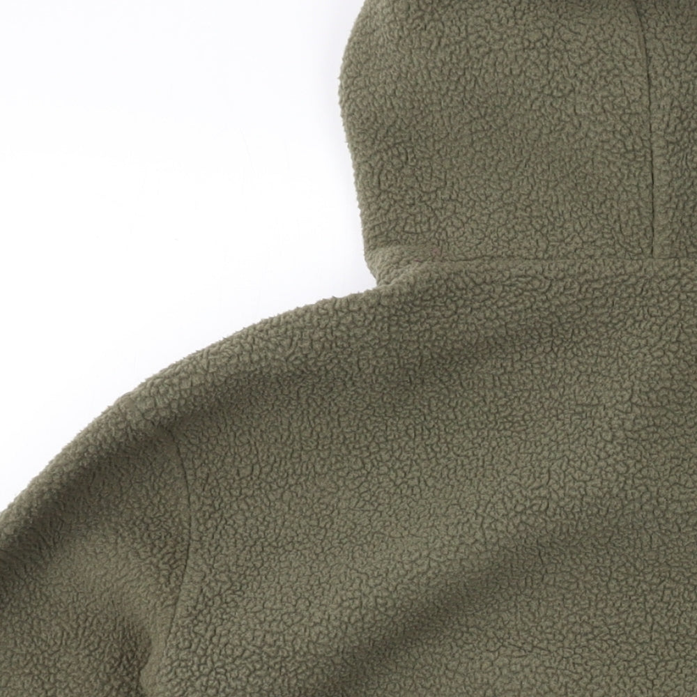 The Drop Womens Green Polyester Pullover Hoodie Size M Pullover