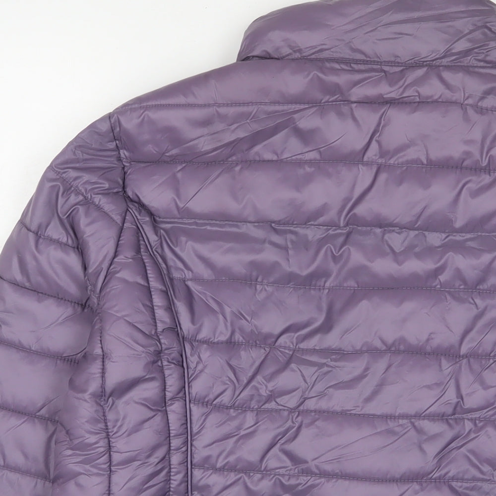 Lotties Womens Purple Jacket Size M Zip