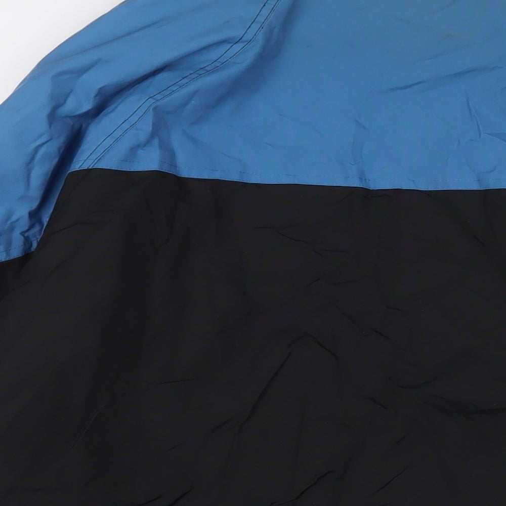 Cotton Traders Mens Black Jacket Coat Size L Zip