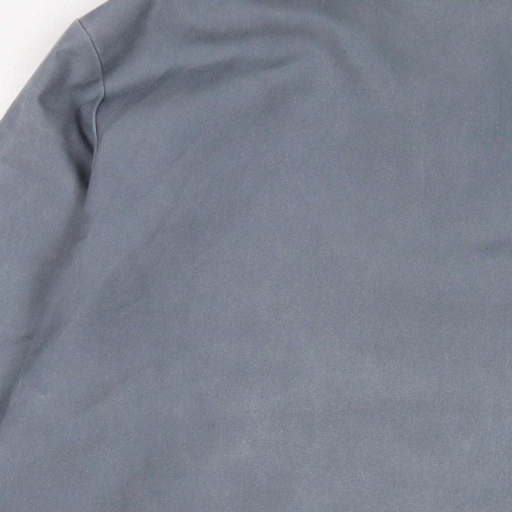 Boston Mens Blue Jacket Size L Zip