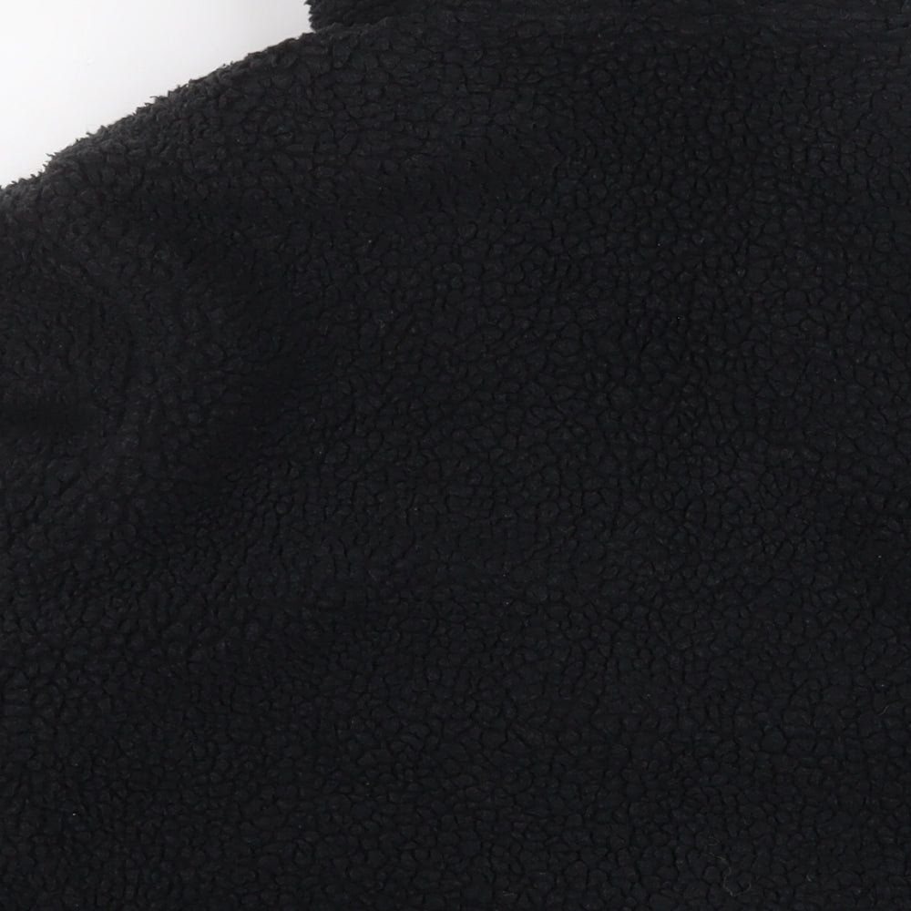 H&M Womens Black Jacket Size M Zip
