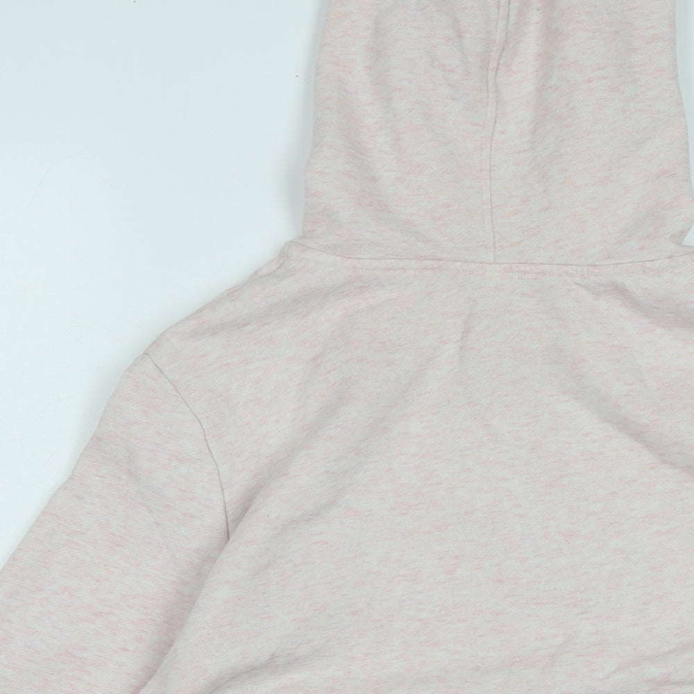 Decathalon Womens Pink Cotton Pullover Hoodie Size M - Decathalon