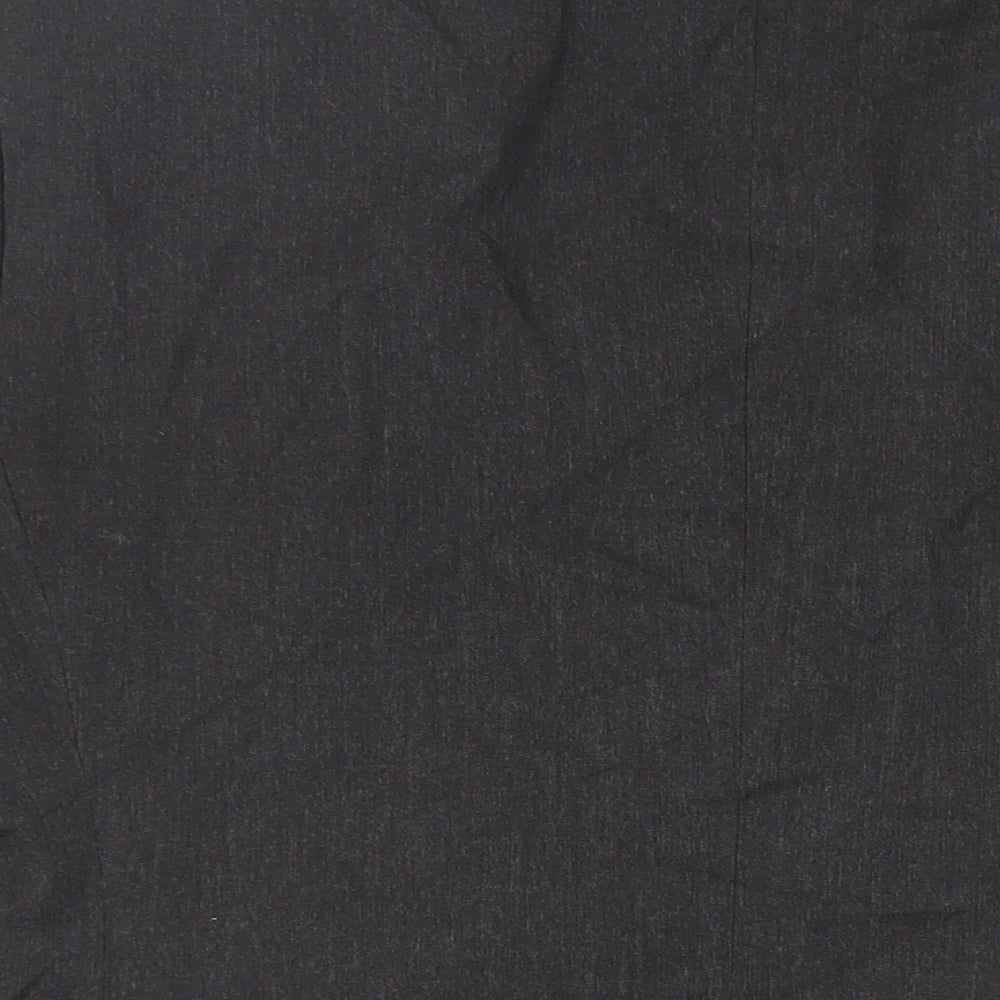Marks & Spencer Mens Black Polyester Jacket Suit Jacket Size 42 Regular