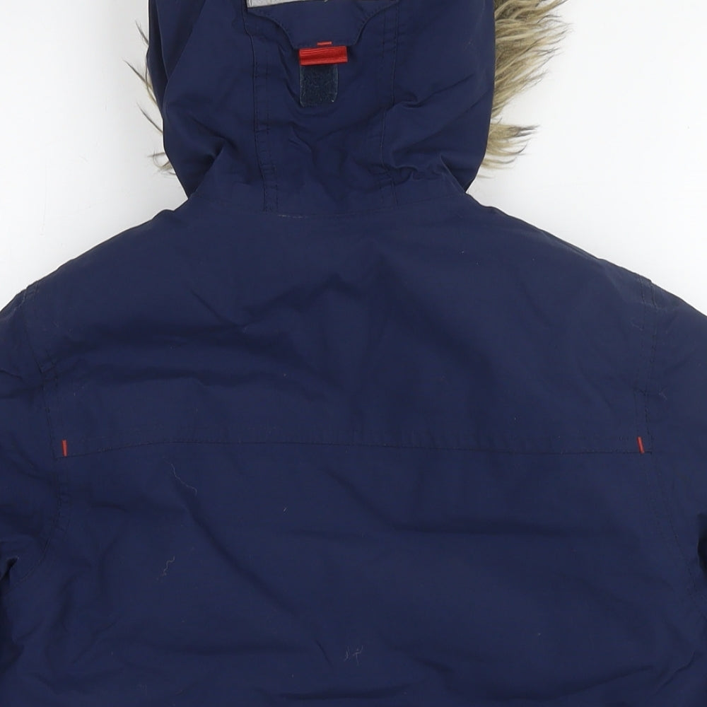 DECATHLON Boys Blue Jacket Size 6 Years Zip